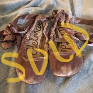 Sam Edelman Size 8 PINK Ballerina Flats